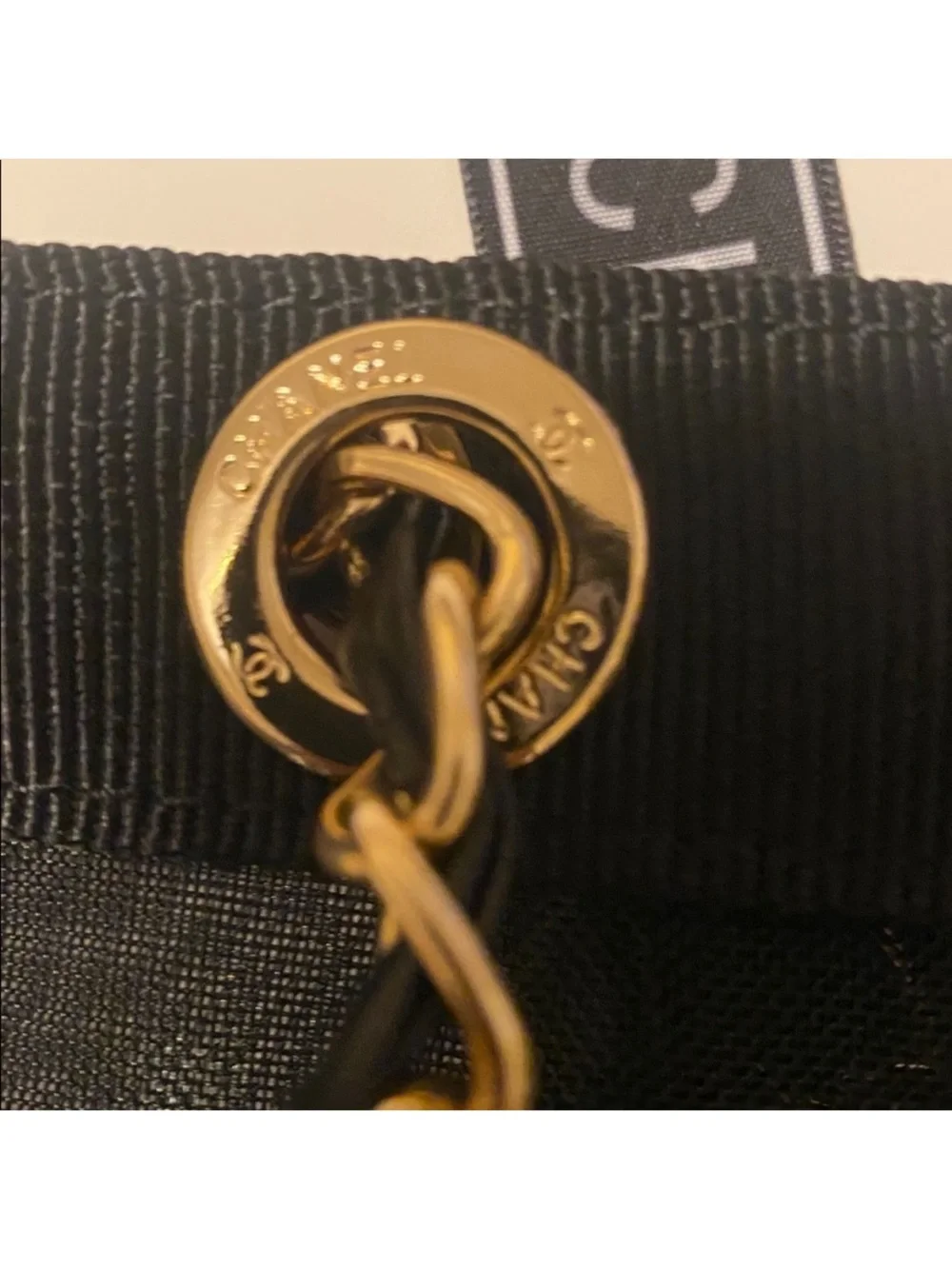 Chanel Mesh tote Bag included Makeup Pouch